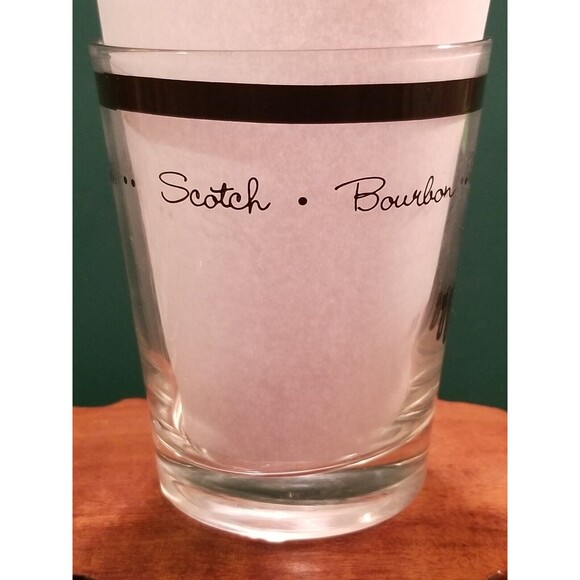 Vintage "You Said on the Rocks!" 8oz Rocks Glass Scotch Bourbon Rye Brandy - Picture 4 of 4